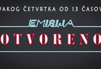 Četvrto izdanje emisije „Otvoreno“ – gost Zoran Ćosović