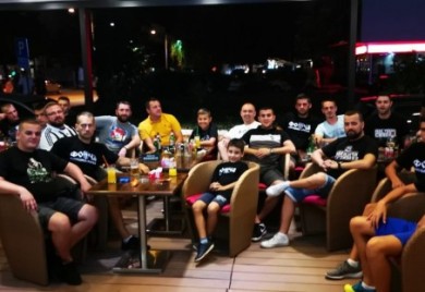 Navijači Partizana pomažu Heleni Gavran