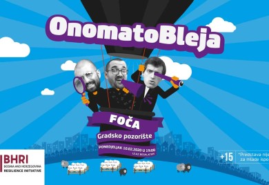 „Ономатоблеја шоу“ у Фочи : Урнебесна сатира о нашој свакодневици