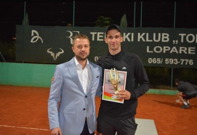 Тенис: Фундуп неуморан- освојио и "Лопаре опен"