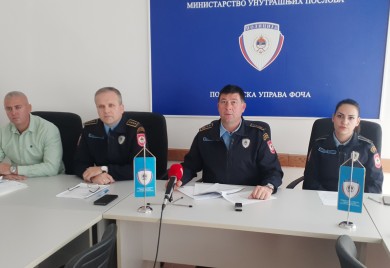 ПУ Фоча: Смањен број кривичних дјела, нарушавања јавног реда и мира и саобраћајних незгода