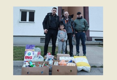 Божићна акција навијача Партизана: Пакети и новац за вишечлане породице