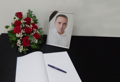 Отворена књига жалости поводом смрти Далибора Пљеваљчића