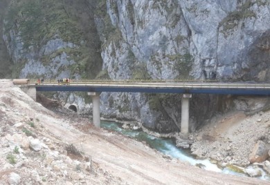 До 6. новембра комплетан саобраћај преко моста у Тухаљима или обилазница