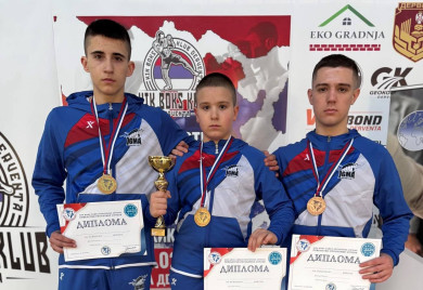 Два злата и једна бронза за кик-боксере "Игме" на првенству Српске
