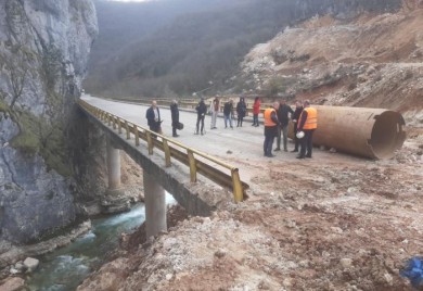 Ускоро пуштање у саобраћај једне траке преко моста у Тухаљима