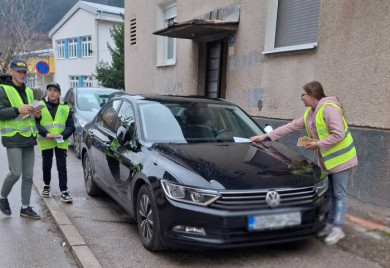 Прописно паркирање важно за безбједне и проходне улице