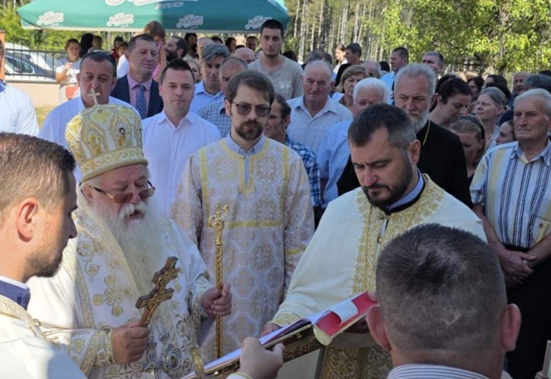 Свечано и саборно у Миљевини: Храм Светог пророка Илије прославио крсну славу
