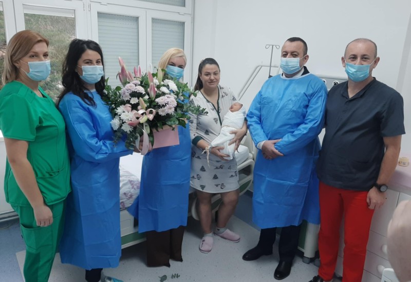 Универзитетска болница Фоча даривала прву бебу у 2026. години