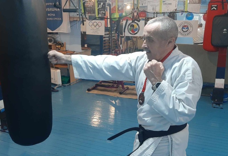 Љубомир Тодовић освојио злато и сребро на Првенству Српске за ветеране