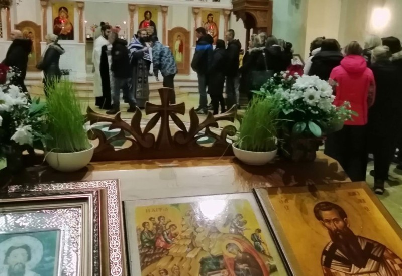 Божићне литургије у фочанским храмовима