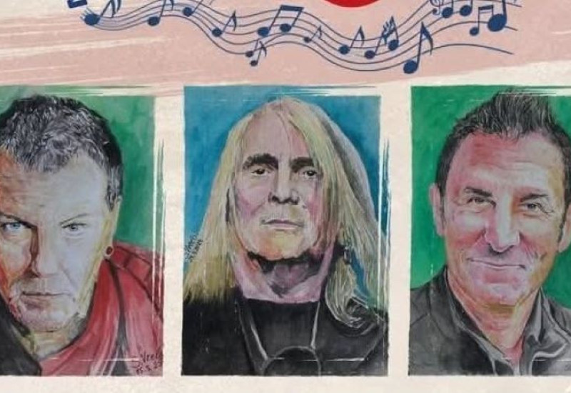 Изложба портрета рок музичара