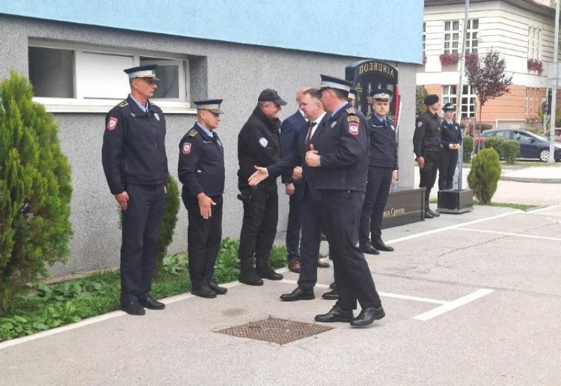 Министар Будимир упознат са радом полиције у Фочи