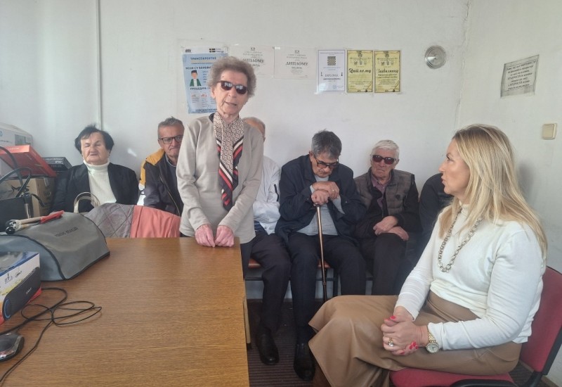 Дан бијелог штапа у знаку дружења слијепих и слабовидих из Фоче и Горажда
