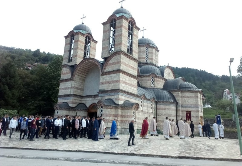 Крсна слава Богословије у Фочи