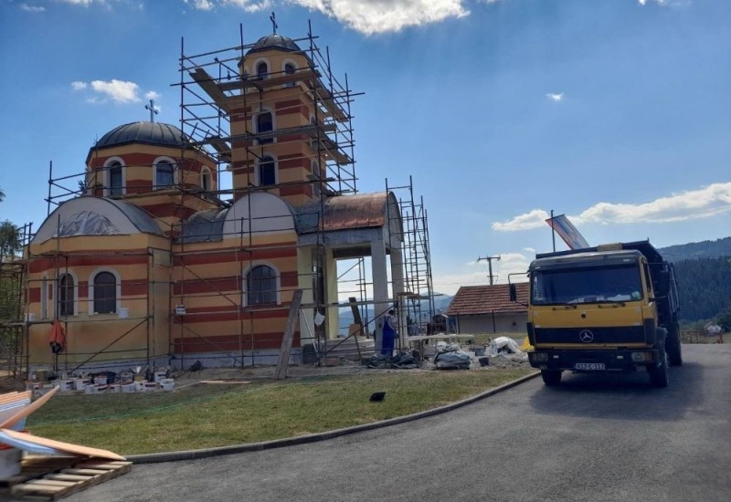 На Крстовдан велико освећење Цркве Свете Недјеље на Заваиту