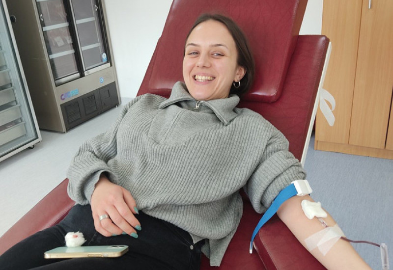 Студенти у Фочи даровали крв