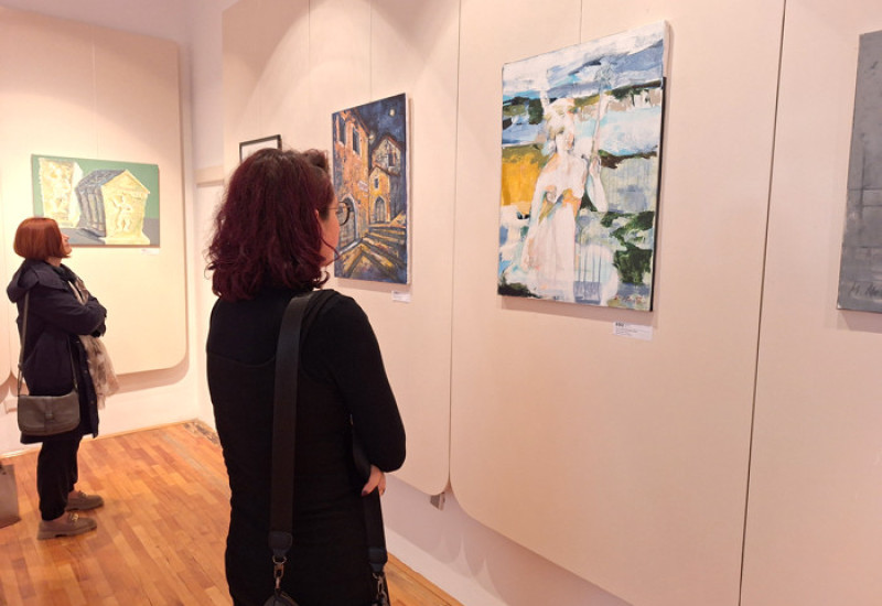 Слике настале на колонији „Гацко-Клиње“ пред љубитељима умјетности у Фочи