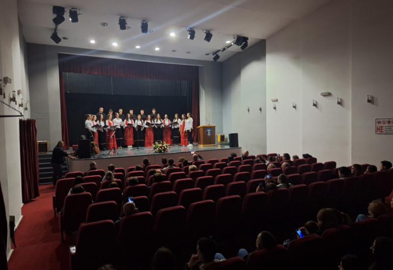 Средњошколци помажу фрескописање Светосавског храма