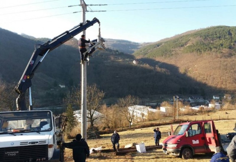 Zbog jakog nevremena pojedina seoska područja bez struje
