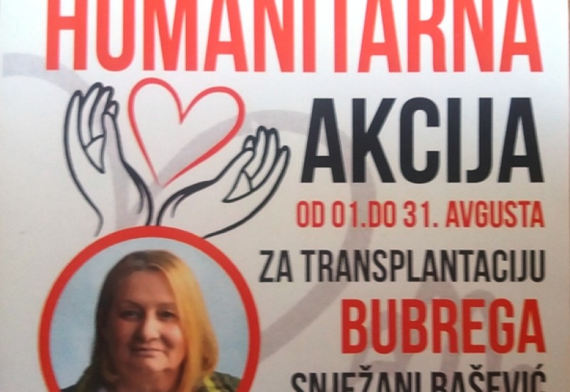 Humanitarki Snježani Bašević potrebna pomoć za transplataciju bubrega