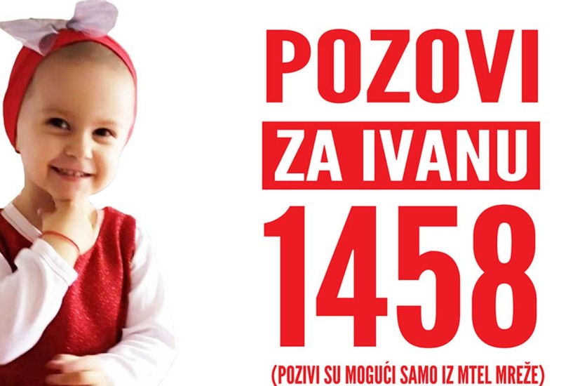 Активан хуманитарни број за помоћ Ивани Бјелогрлић