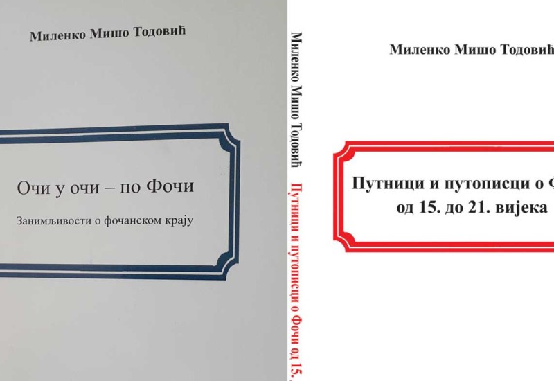 Објављене двије књиге Миленка Миша Тодовића