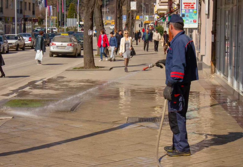 Слиједи ново прање и дезинфекција улица