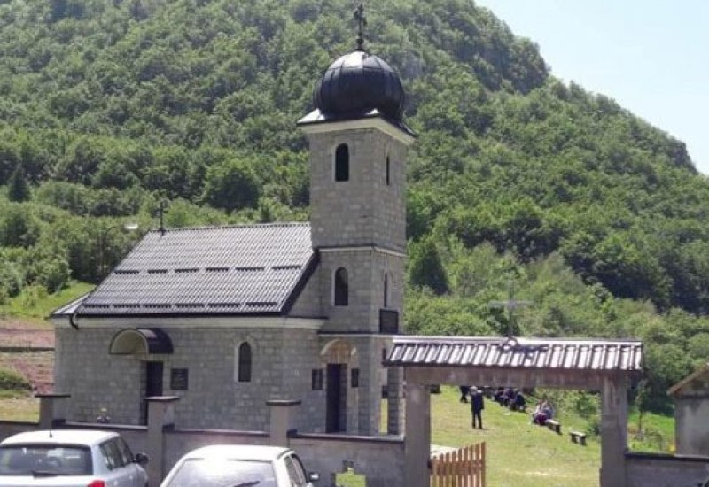 У недjељу слава храма на Осијама