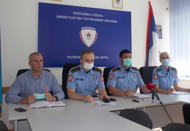 ПУ Фоча: Смањена стопа криминалитета, повећано нарушавање јавног реда и мира