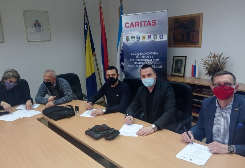 Општина, Каритас и "Мраз" потписали споразум о запошљавању 30 радника
