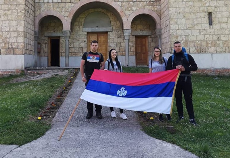 Чланови „Вучје стопе“ пјешице стигли на поклоњење Светом Василију Острошком