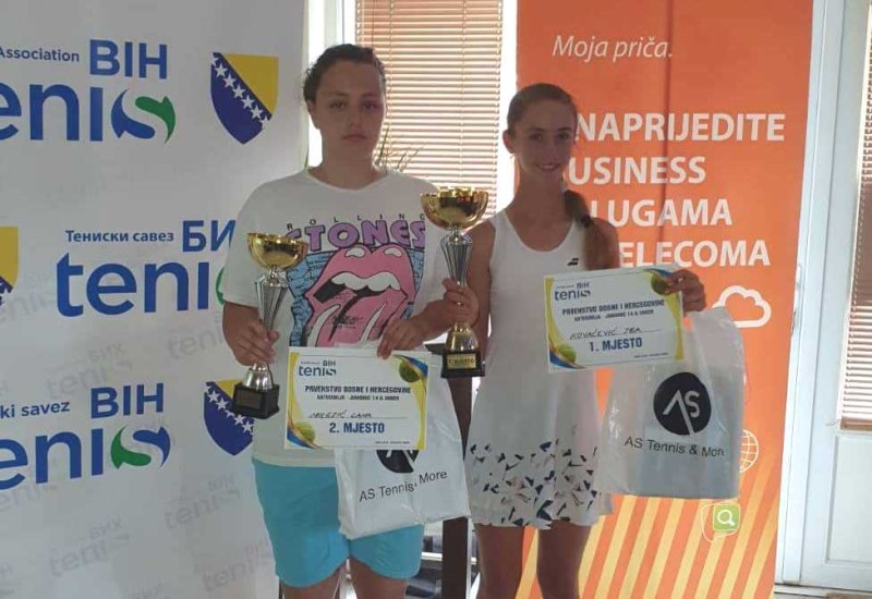 Тенис: Лана Милетић друга у БиХ