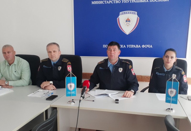 ПУ Фоча: Смањен број кривичних дјела, нарушавања јавног реда и мира и саобраћајних незгода