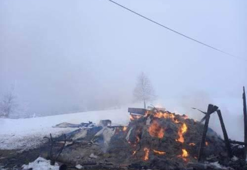 Мигранти изазвали пожар