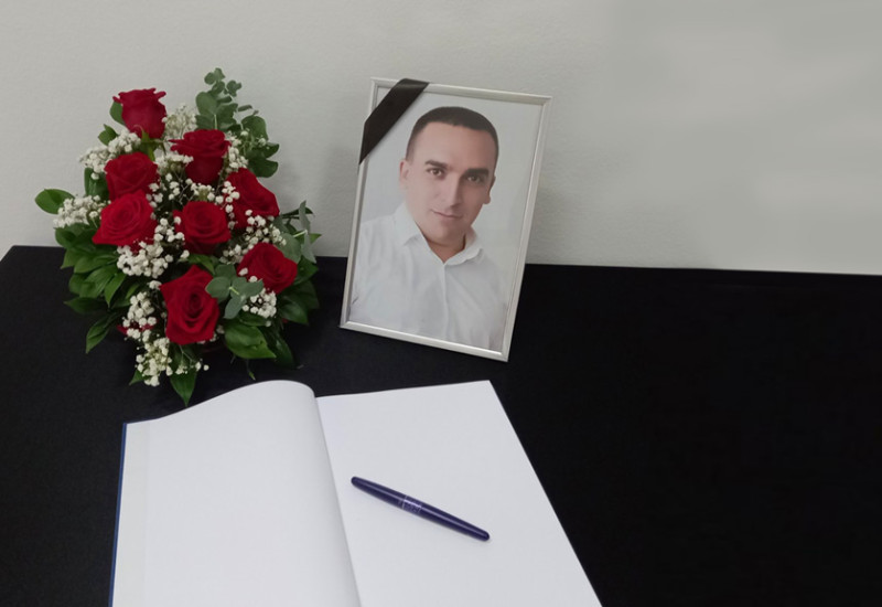 Отворена књига жалости поводом смрти Далибора Пљеваљчића