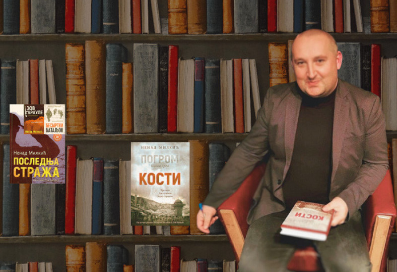 Књижевно вече са Ненадом Милкићем у понедјељак