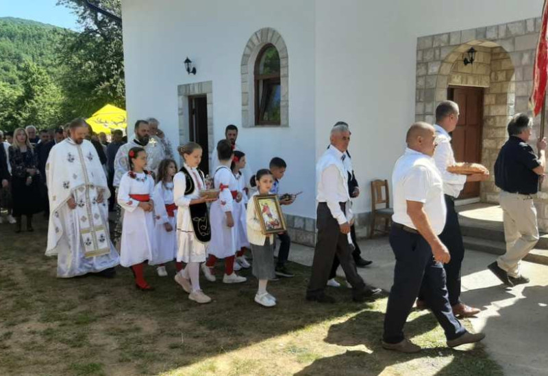 Сутра слава Цркве Светих Ћирила и Методија у Горњој Јошаници