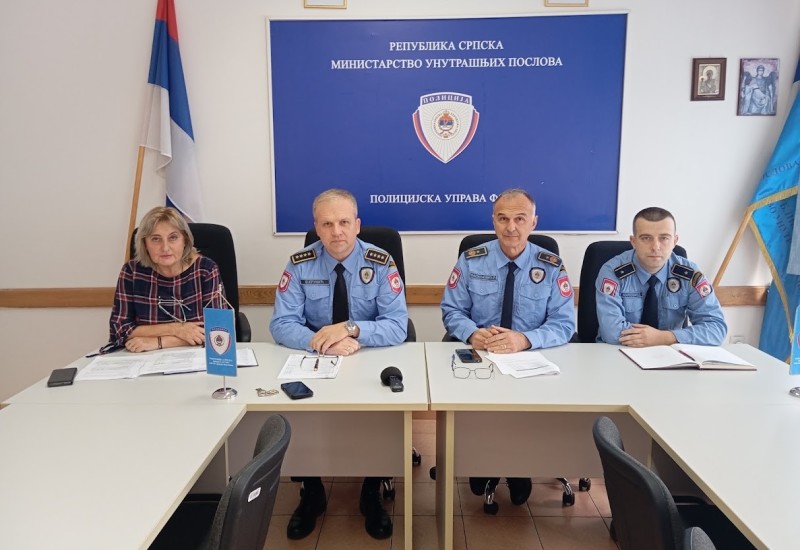 ПУ Фоча: Мање саобраћајних незгода, повећан број случајева злоупотребе дрога