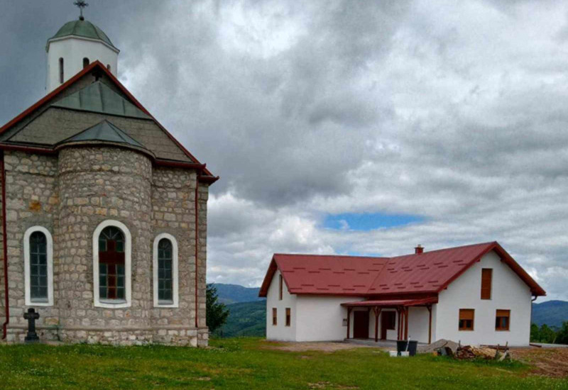 Освећење скита Светих праведних богородитеља Јоакима и Ане у Челебићима