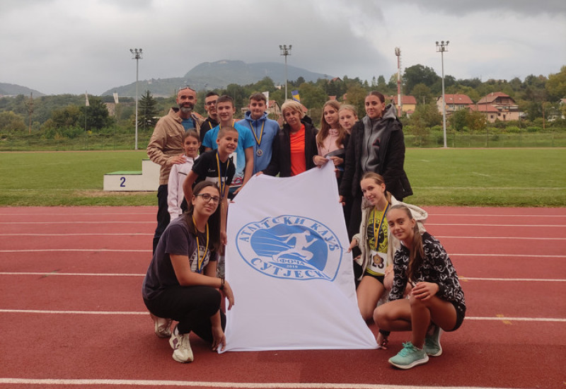 Атлетичарима „Сутјеске“ седам медаља на митингу у Зеници