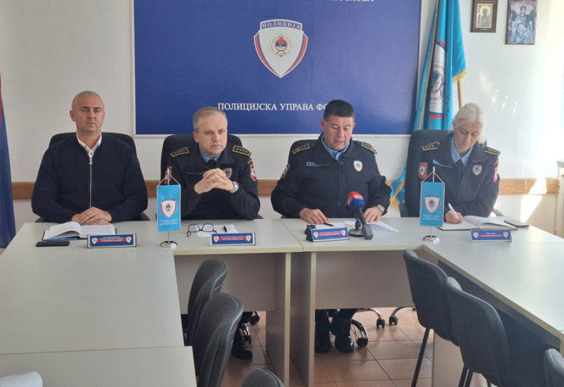 ПУ Фоча: Од почетка године 186 кривичних дјела